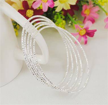 925 Silver bangle 63mm x 2 mm